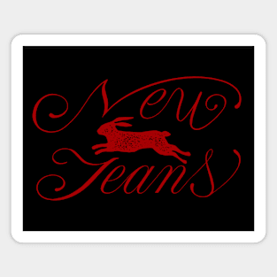 NewJeans Bunny New Jeans Magnet